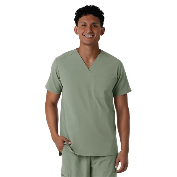 Wink - Nurtur - Men's Three-Pocket V-Neck Scrub Top... from ASI 86018 Scrub Authority