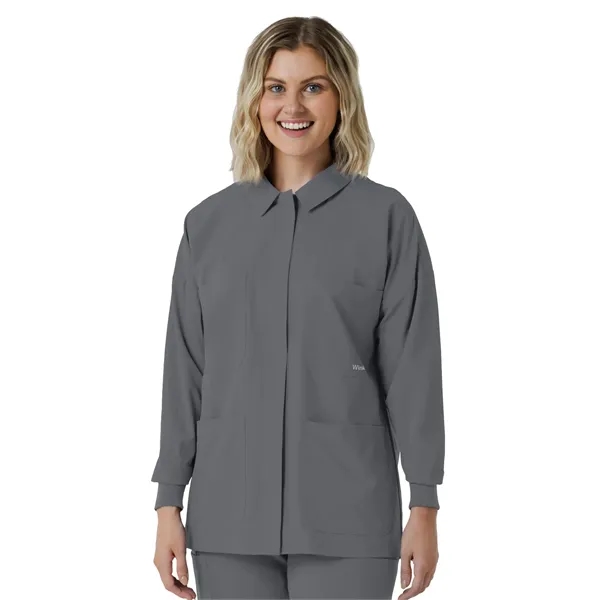 Wink - Renew - Women's Four-Pocket Scrub Shirt Jacket... from ASI 86018 Scrub Authority