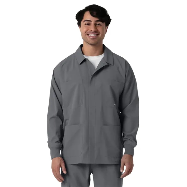 Wink - Nurtur - Men's Four-Pocket Scrub Shirt Jacket... from ASI 86018 Scrub Authority