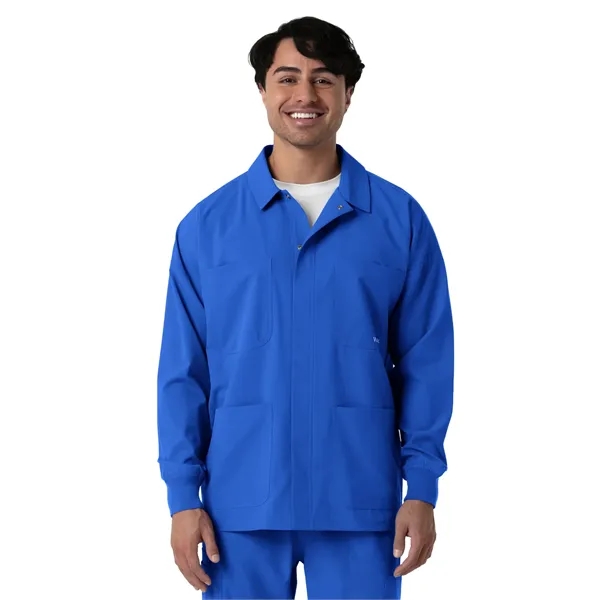 Wink - Nurtur - Men's Four-Pocket Scrub Shirt Jacket... from ASI 86018 Scrub Authority