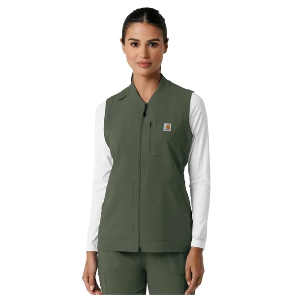 Carhartt Scrubs - Force Cross-Flex - Women's Six-Pocket L...... from ASI 86018 Scrub Authority
