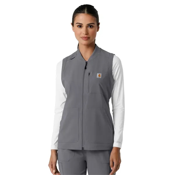 Carhartt Scrubs - Force Cross-Flex - Women's Six-Pocket L...... from ASI 86018 Scrub Authority