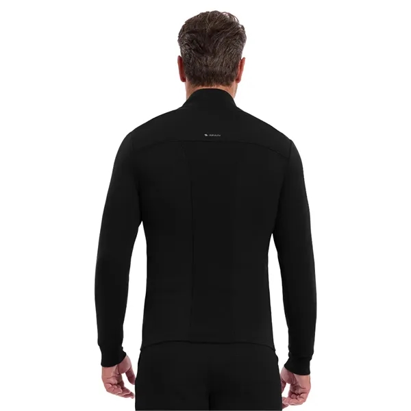 Infinity Lifestyle - Men's 2-Pocket Mock Neck Jacket... from ASI 86018 Scrub Authority