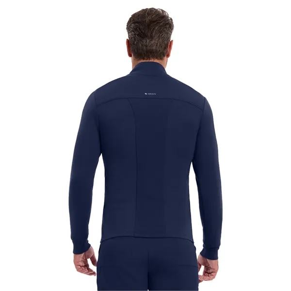 Infinity Lifestyle - Men's 2-Pocket Mock Neck Jacket... from ASI 86018 Scrub Authority