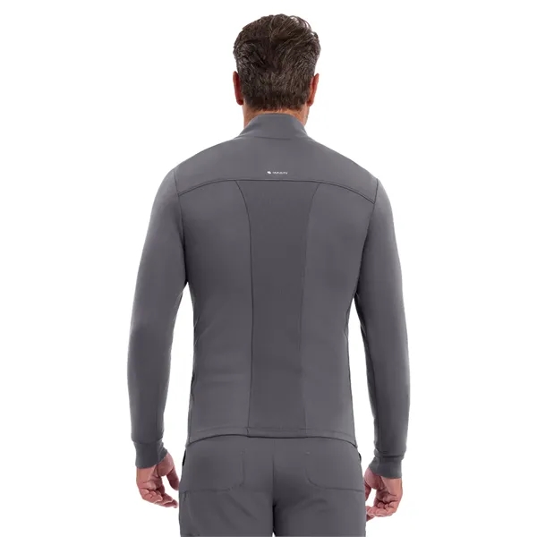 Infinity Lifestyle - Men's 2-Pocket Mock Neck Jacket... from ASI 86018 Scrub Authority