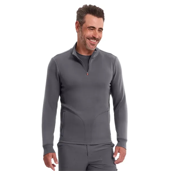 Infinity Lifestyle - Men's 2-Pocket Mock Neck Jacket... from ASI 86018 Scrub Authority
