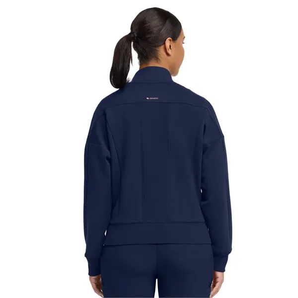 Infinity Lifestyle - Women's 2-Pocket Full Zip Jacket... from ASI 86018 Scrub Authority