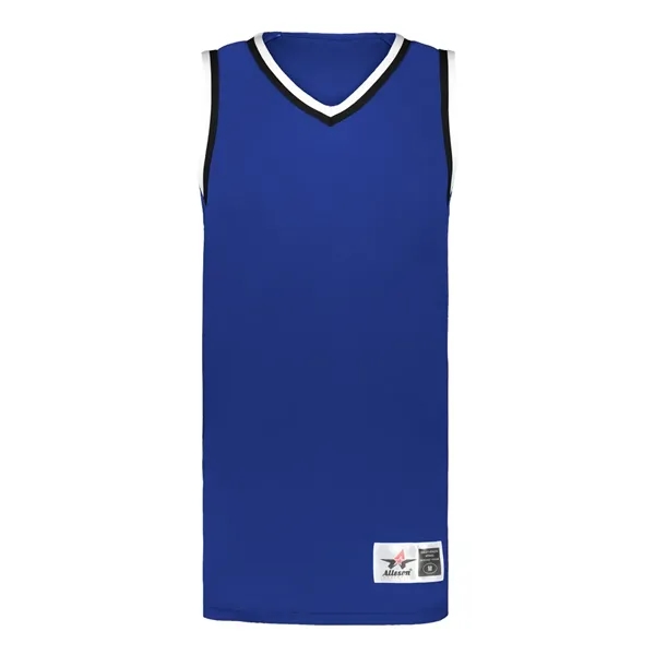 Alleson Athletic Youth Retro Basketball Jersey... from ASI 84358 S&S Activewear