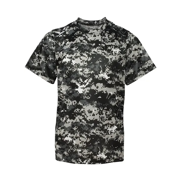 Badger Youth Digial Camo Short Sleeve T-Shirt, blank.... from ASI 84358 S&S Activewear