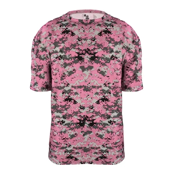 Badger Youth Digial Camo Short Sleeve T-Shirt, blank.... from ASI 84358 S&S Activewear
