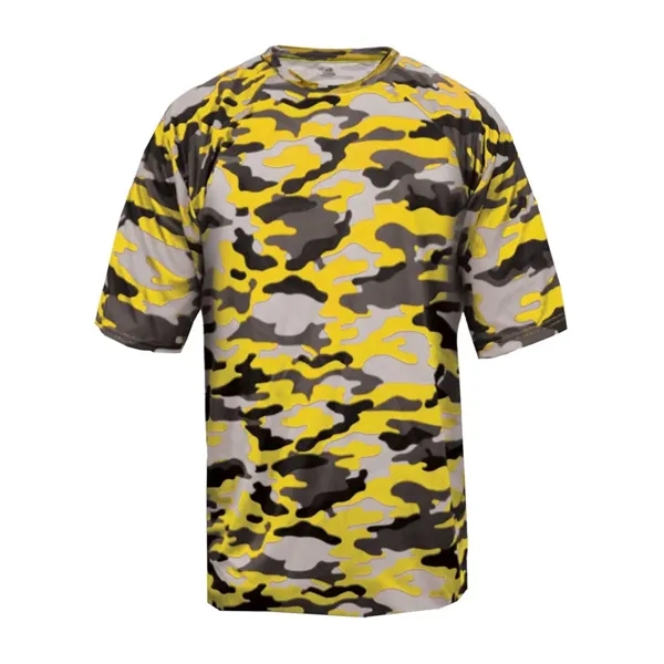 Badger Youth Camo Short Sleeve T-Shirt, blank.... from ASI 84358 S&S Activewear