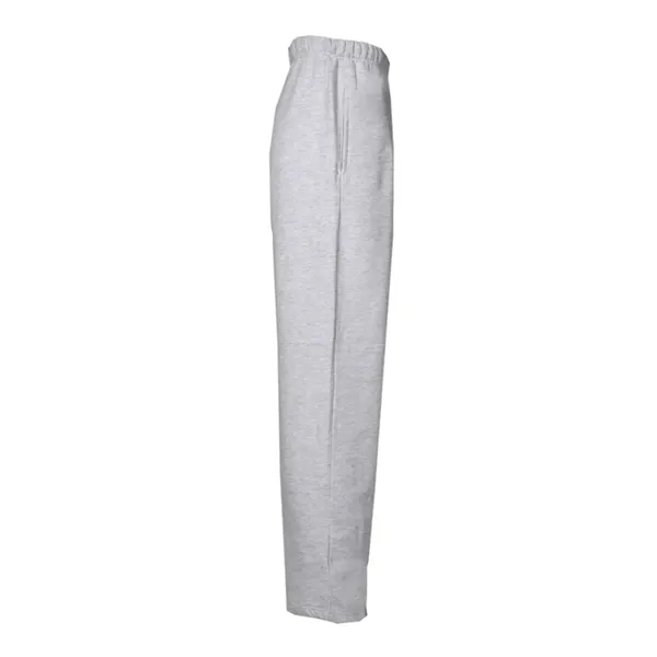Youth open bottom sweatpants made of cotton/polyester with two deep side... from ASI 84358 S&S Activewear