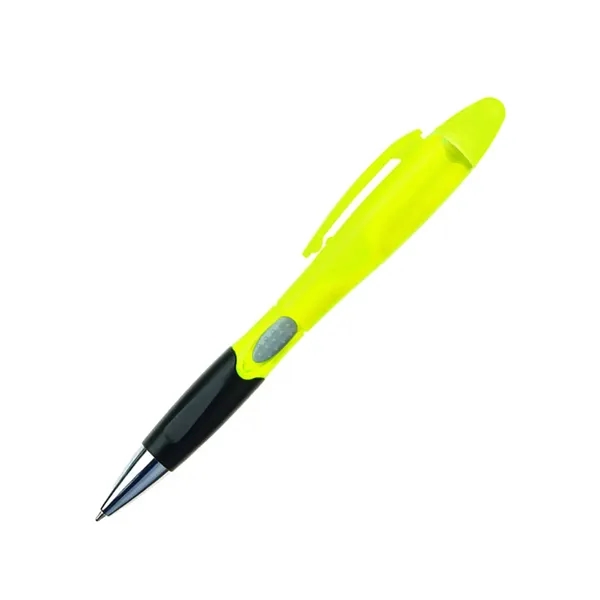 Plastic ballpoint pen and highlighter combo.... from ASI 84592 St Regis Group