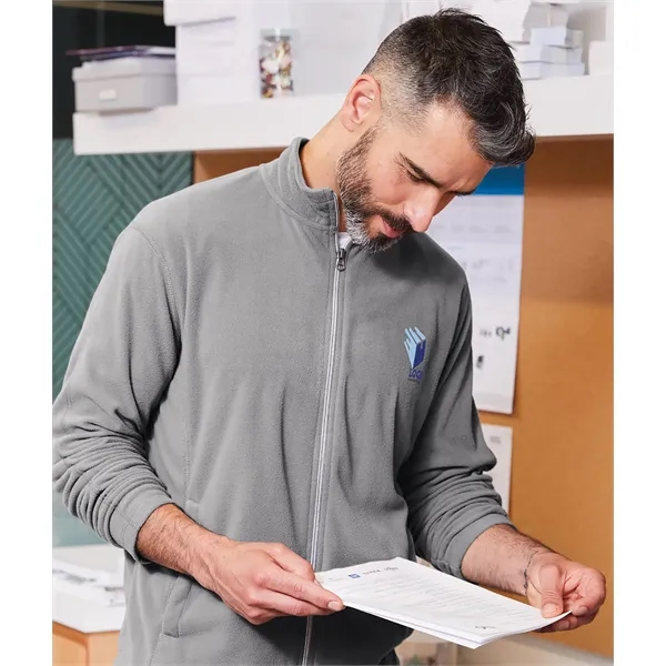 Lightweight, anti-pill microfleece jacket with smooth finish-great for custom branding, layering,... from ASI 72657 Active Life Promo / Active Life Promo Active Life