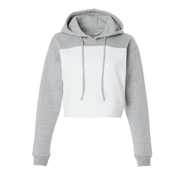 Boxercraft Women's Cropped Fleece Hooded Sweatshirt... from ASI 84358 S&S Activewear