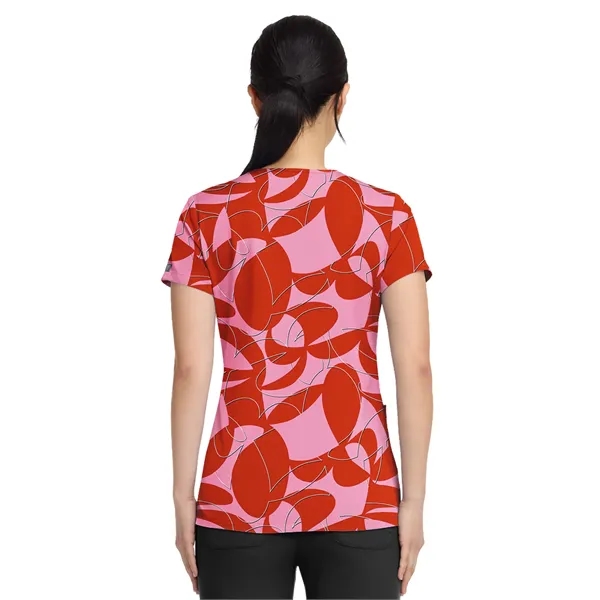 Med Couture - Prints - Women's 2-Pocket V-Neck Scrub Top... from ASI 86018 Scrub Authority