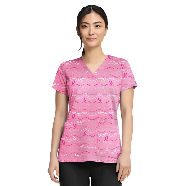 Med Couture - Prints - Women's 2-Pocket V-Neck Scrub Top... from ASI 86018 Scrub Authority