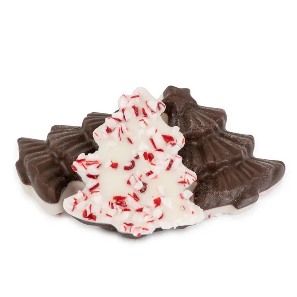 Tote Box with Peppermint Bark Shapes... from ASI 44900 NC Custom (CI/Lanco) / Chocolate Inn