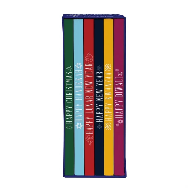 3 oz. Chocolate Bar Bookcase Box... from ASI 44900 NC Custom (CI/Lanco) / Chocolate Inn