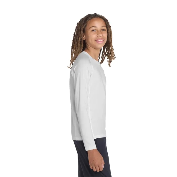 Sport-Tek Youth Long Sleeve Rashguard Tee.... from ASI 84863 SanMar