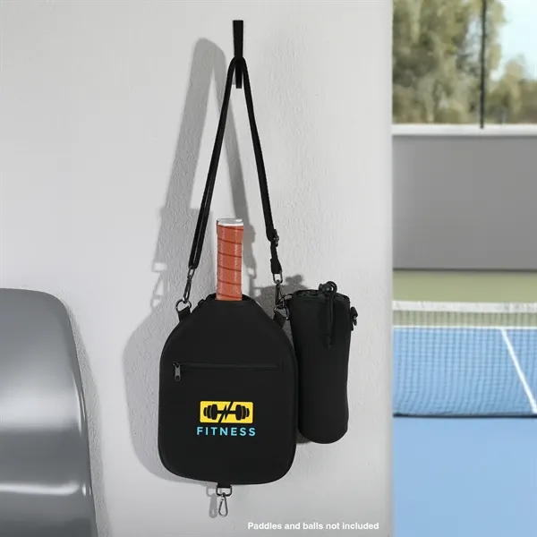 Neoprene pouch protects and organizes pickleball paddles-cushioned, streamlined storage keeps gear... from ASI 61966 HPG / OrigAudio