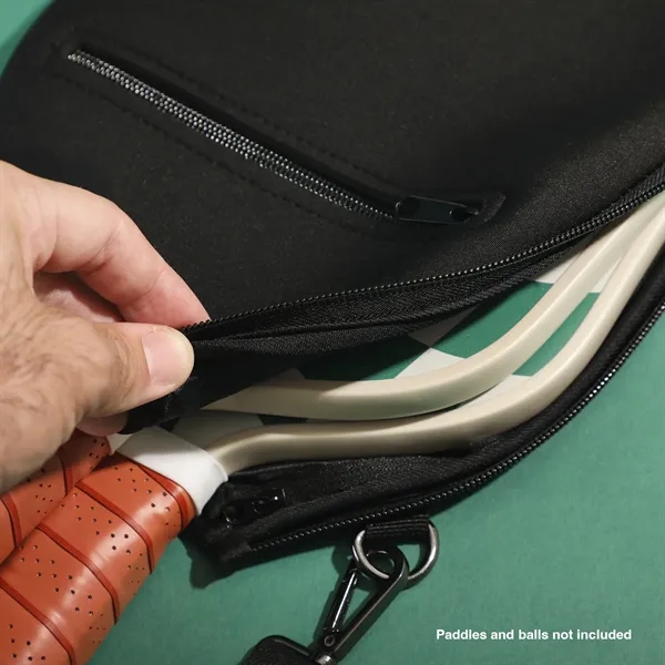 Neoprene pouch protects and organizes pickleball paddles-cushioned, streamlined storage keeps gear... from ASI 61966 HPG / OrigAudio