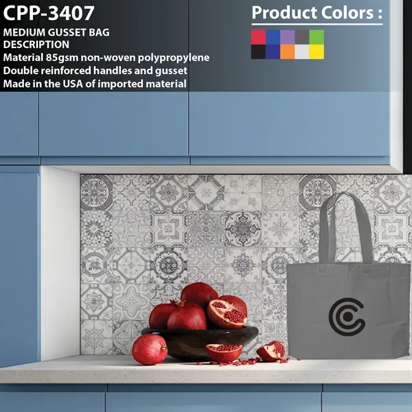 MEDIUM GUSSET BAG... from ASI 30208 A P Specialties / AP Specialties