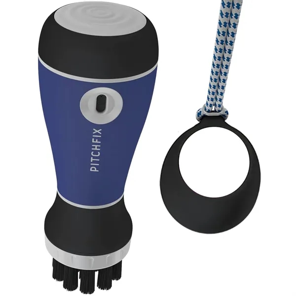 Golf club cleaner with a water spray, replaceable brush head, and... from ASI 57653 Gold Bond