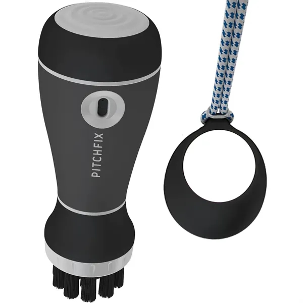 Golf club cleaner with a water spray, replaceable brush head, and... from ASI 57653 Gold Bond