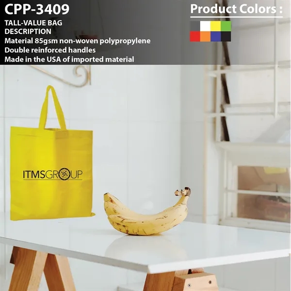 TALL-VALUE BAG... from ASI 30208 A P Specialties / AP Specialties