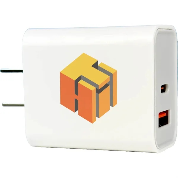Wall charger with a 30-watt capacity and USB-A and USB-C ports.... from ASI 57653 Gold Bond