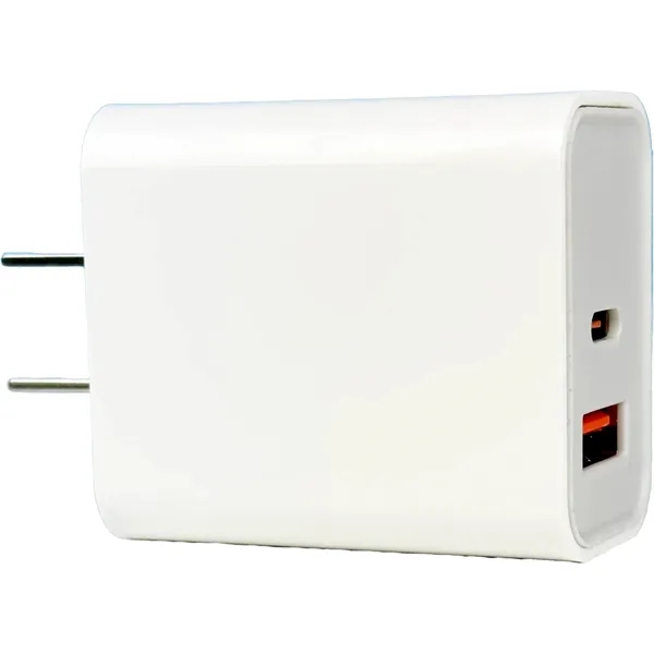 Wall charger with a 30-watt capacity and USB-A and USB-C ports.... from ASI 57653 Gold Bond
