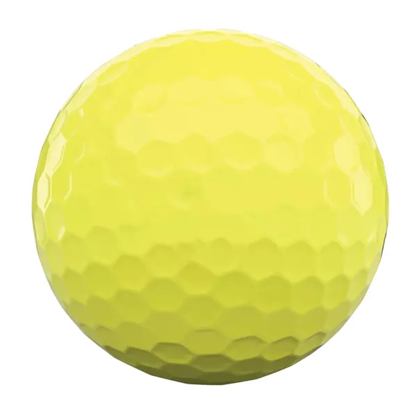 Golf sleeve with two golf balls.... from ASI 57653 Gold Bond