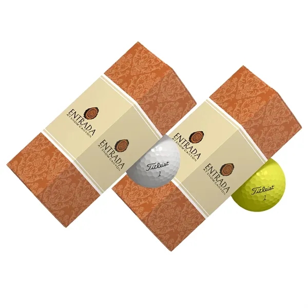 Golf ball sleeve with golf balls.... from ASI 57653 Gold Bond