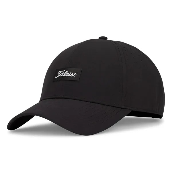 Golf cap with perforated panels, sweatband, moisture-wicking performance, and hook and... from ASI 57653 Gold Bond
