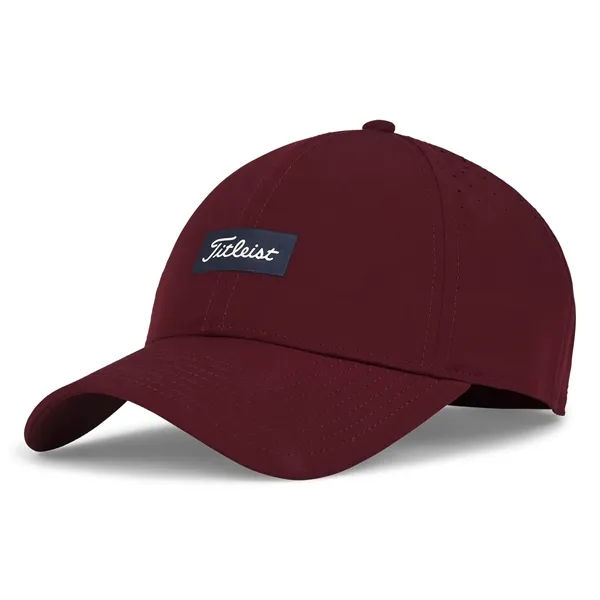 Golf cap with perforated panels, sweatband, moisture-wicking performance, and hook and... from ASI 57653 Gold Bond