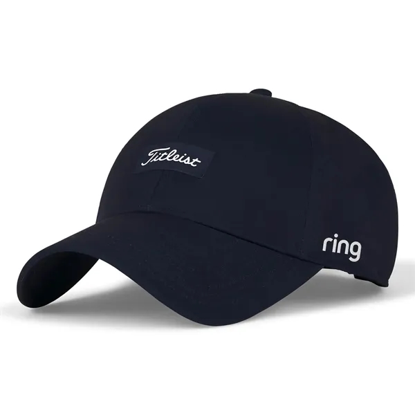Golf cap with perforated panels, sweatband, moisture-wicking performance, and hook and... from ASI 57653 Gold Bond