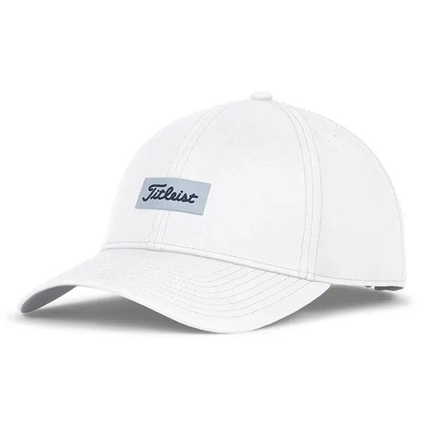 Golf cap with perforated panels, sweatband, moisture-wicking performance, and hook and... from ASI 57653 Gold Bond