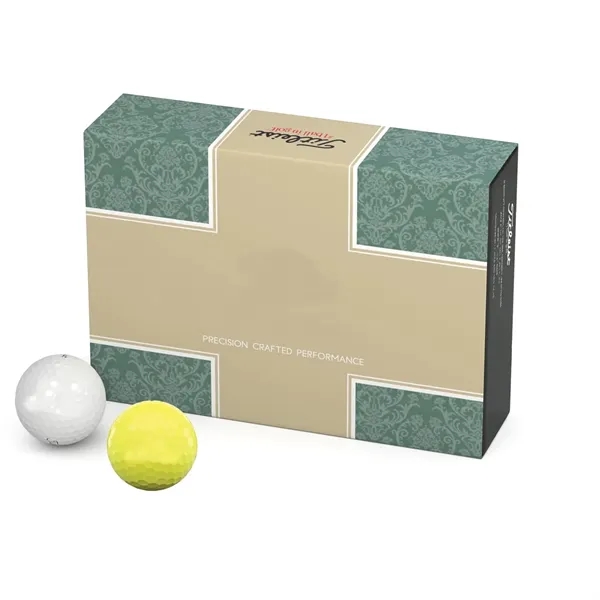 Golf balls with a box.... from ASI 57653 Gold Bond