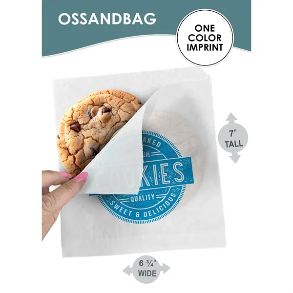 6 3/4" x 7" grease resistant double-open sandwich bags with one... from ASI 45795 Colorguppy Printing