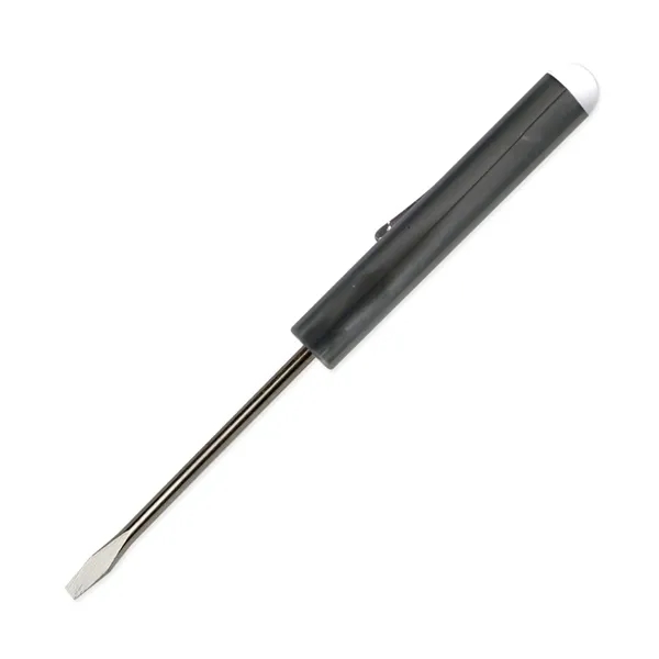 5.5" x 0.5"D screwdriver with a standard blade (flat head) screwdriver... from ASI 54040 Fey Promo / Mi Line by Fey