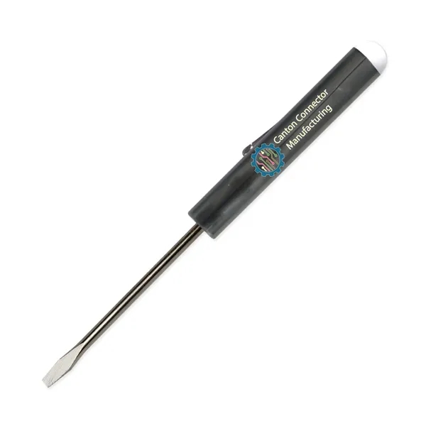 5.5" x 0.5"D screwdriver with a standard blade (flat head) screwdriver... from ASI 54040 Fey Promo / Mi Line by Fey