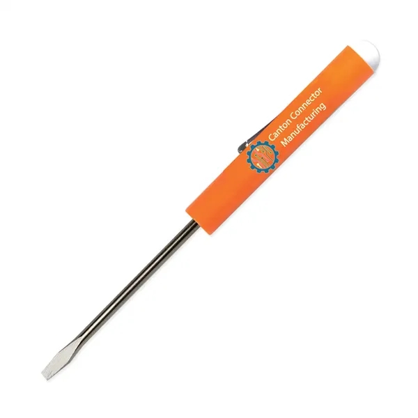 5.5" x 0.5"D screwdriver with a standard blade (flat head) screwdriver... from ASI 54040 Fey Promo / Mi Line by Fey