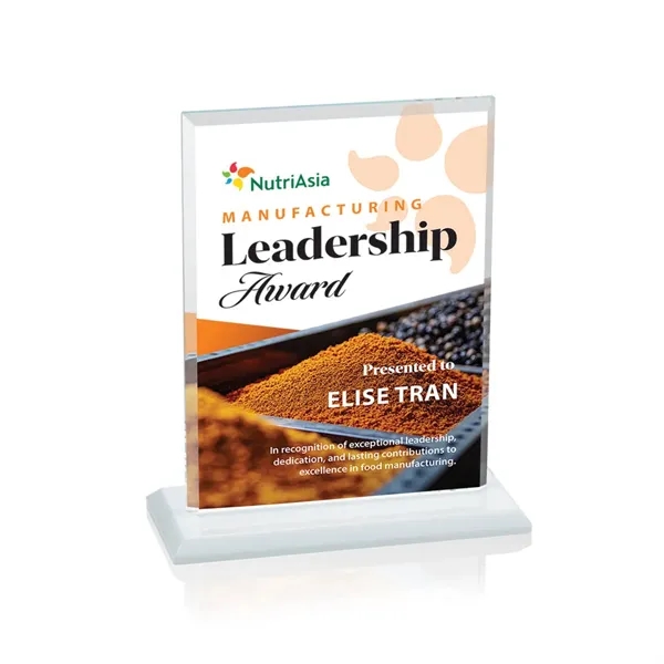 The Vitalia VividPrint™ Award is framed by beveled edges and mounted... from ASI 84592 St Regis Group / St Regis