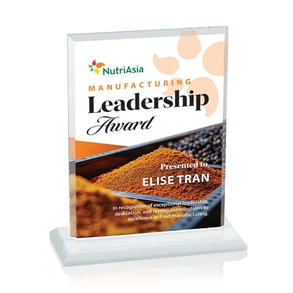 The Vitalia VividPrint™ Award is framed by beveled edges and mounted... from ASI 84592 St Regis Group / St Regis