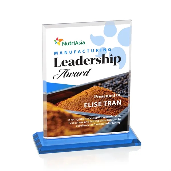 The Vitalia VividPrint™ Award is framed by beveled edges and mounted... from ASI 84592 St Regis Group / St Regis