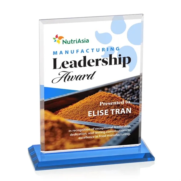 The Vitalia VividPrint™ Award is framed by beveled edges and mounted... from ASI 84592 St Regis Group / St Regis