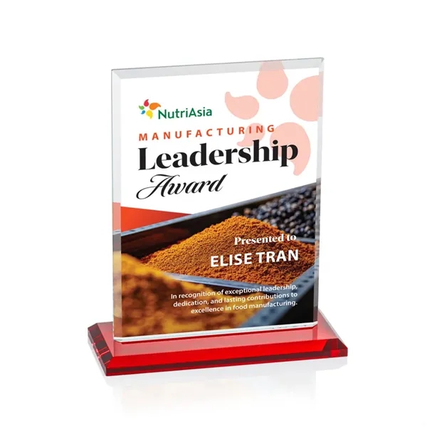 The Vitalia VividPrint™ Award is framed by beveled edges and mounted... from ASI 84592 St Regis Group / St Regis