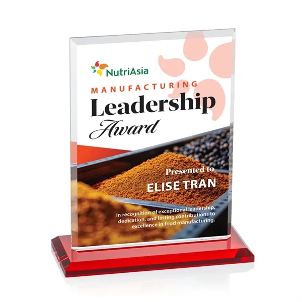 The Vitalia VividPrint™ Award is framed by beveled edges and mounted... from ASI 84592 St Regis Group / St Regis