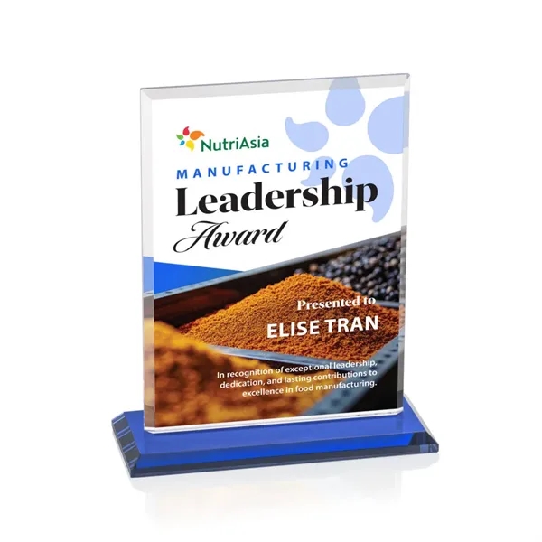 The Vitalia VividPrint™ Award is framed by beveled edges and mounted... from ASI 84592 St Regis Group / St Regis